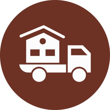 ev vektörü simgesi modern illüstrasyon