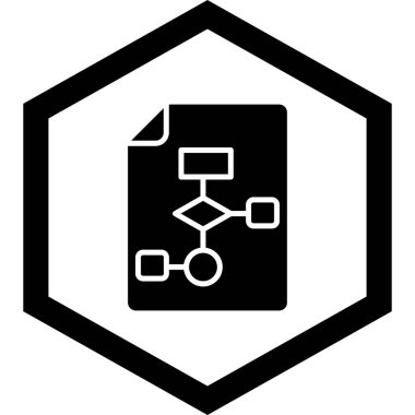 Veri. Web simgesi basit illüstrasyon