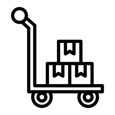 Tramvay hattı simgesi, ana hat vektör simgesi