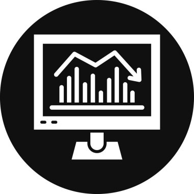 seo modern simgesinin vektör illüstrasyonu