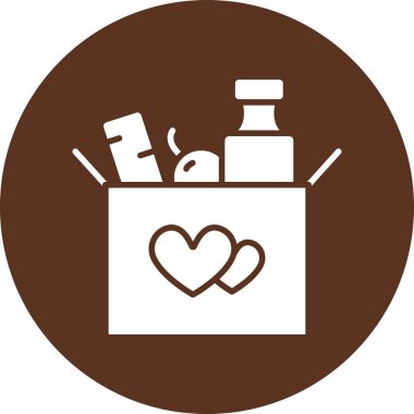 Basit vektör illüstrasyon alışveriş çantası