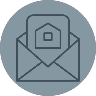 e- posta simgesi, vektör illüstrasyonu