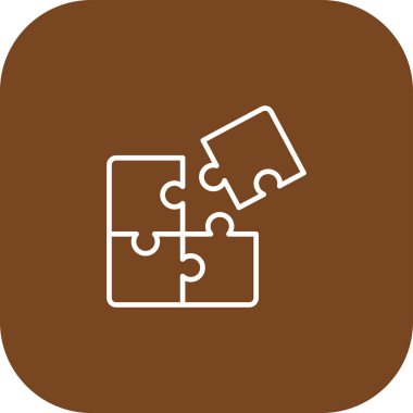 illustration of puzzle icon