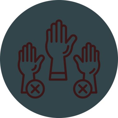 Bir haçın vektör illüstrasyonu