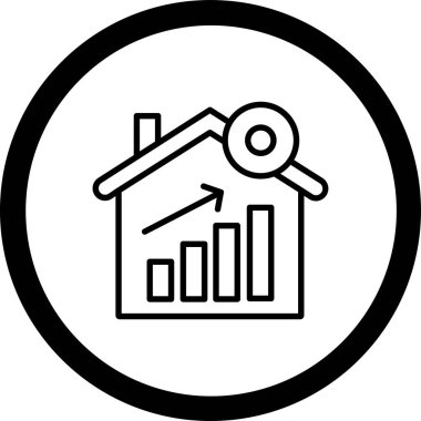 ev simgesi vektör illüstrasyonu