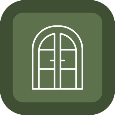 Pencere vektör simgesi gösterimi