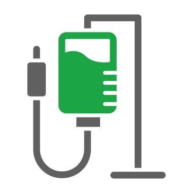 Benzin istasyonu. Basit resimleme