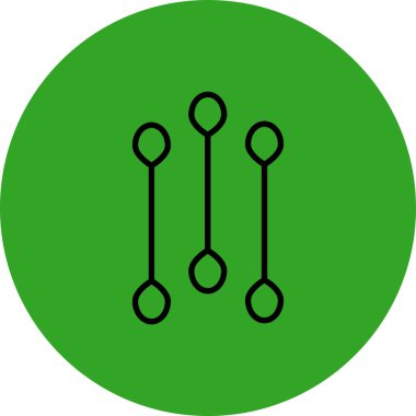 Ağ web simge vektör çizim