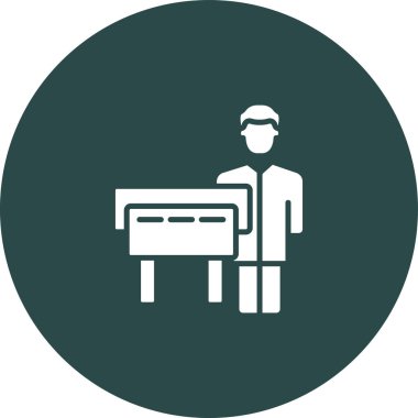 Kadın ve erkeğin vektör çizimi