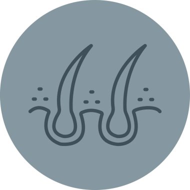 Beyaz arkaplandaki bir balık simgesinin vektör çizimi