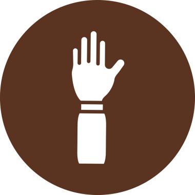 El vektör simgesi durdurmak