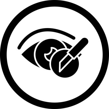 Modern göz yoksunluğunun vektör çizimi