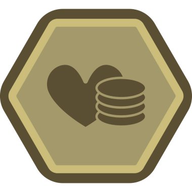 Bozukluklar. Web simgesi vektör illüstrasyonu