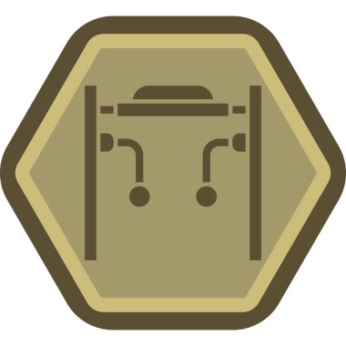 Bir poşet kahve çekirdeğinin vektör çizimi