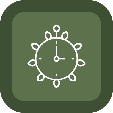 Alarm saat vektör simgesi