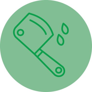 Bahçe simgesinin vektör illüstrasyonu