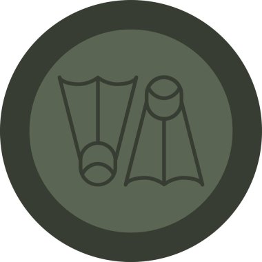 Hava balonu. Web simgesi basit illüstrasyon