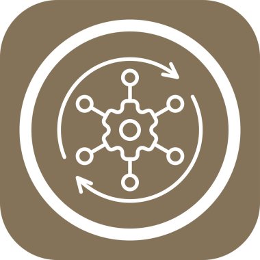 Vektör ayarı Simge illüstrasyonu