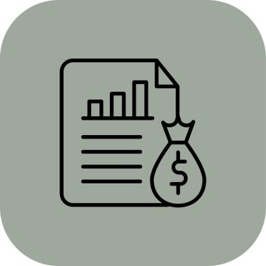 Modern simgenin vektör illüstrasyonu