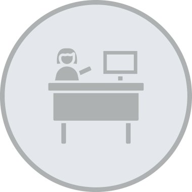 bilgisayar simgesi vektör illüstrasyonu