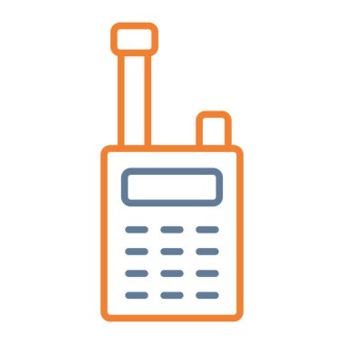 radyo simgesi vektör illüstrasyonu