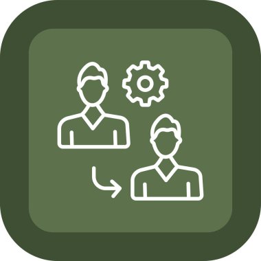 grup insan vektör simgesi modern basit vektör illüstrasyonu