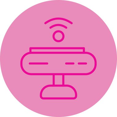 wifi simgesi vektör illüstrasyonu