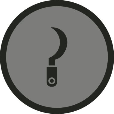 Moda Biçimli İzole Arkaplanda Soru İşareti Simgesi