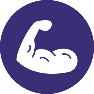 Kas gücü. Web simgesi basit illüstrasyon