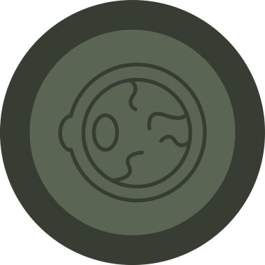 Modern bir simgenin vektör illüstrasyonu