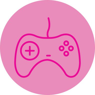 Oyun. Web simgesi basit illüstrasyon