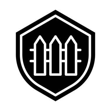 kalkan vektör simgesi modern basit illüstrasyon