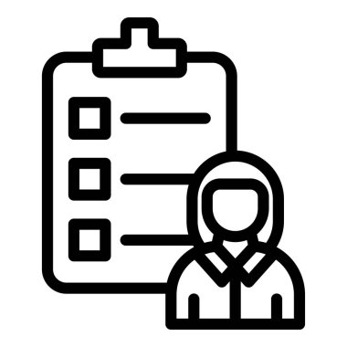 iş adamı simgesi, özet biçimi