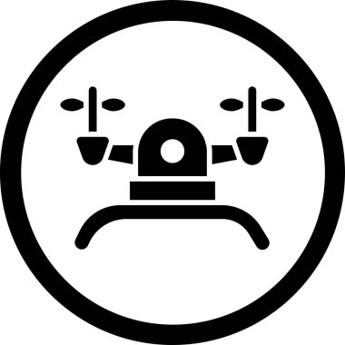 Robot yüzünün vektör illüstrasyonu