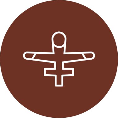 Kişi simgesi. Vektör biçimi yuvarlak açılı düz ikonik semboldür, kahverengi renk, beyaz arkaplan.