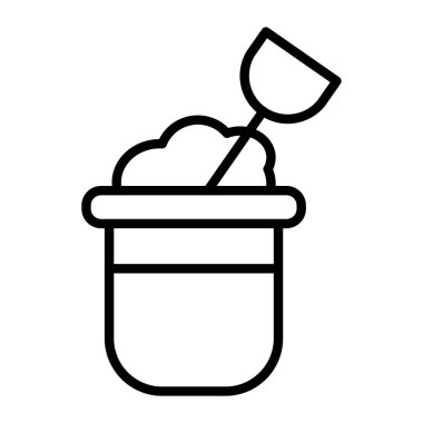 tatlı tatlı vektör simgesi