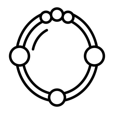 özet vektör illüstrasyon simgesi