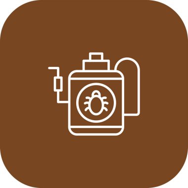 Gaz ikonunun vektör illüstrasyonu