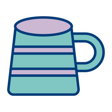 içki ikonu vektör illüstrasyonu