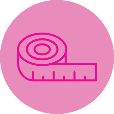 Gördüm. Web simgesi basit illüstrasyon