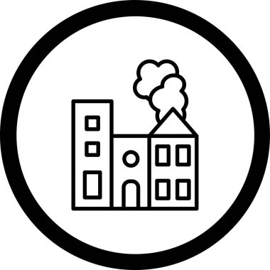 ev simgesi vektör illüstrasyonu