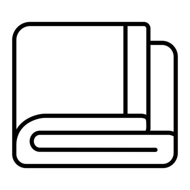 kitap vektör çizgisi simgesi