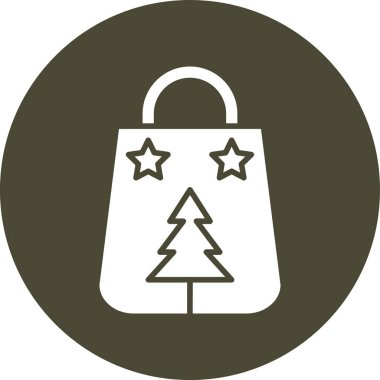 Çanta. Web simgesi basit illüstrasyon