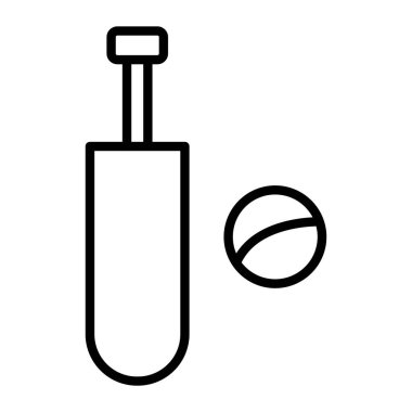 Test tüpü simgesi. Beyaz arkaplanda izole edilmiş web tasarımı için ana test tüp vektör simgesi