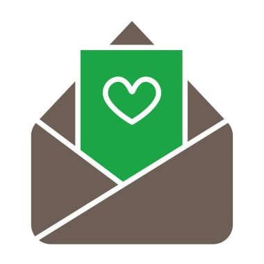 zarf e- posta simgesi vektör illüstrasyonu