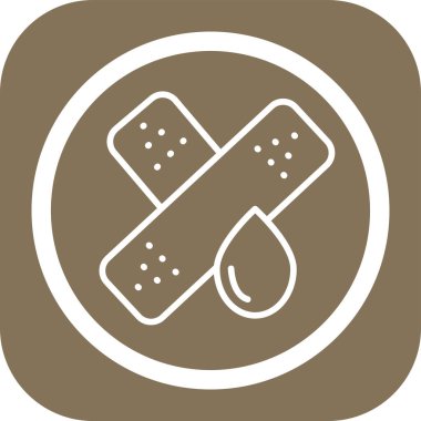 Haplar. Web simgesi basit illüstrasyon