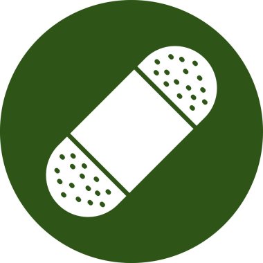 Tıbbi bir simgenin vektör illüstrasyonu