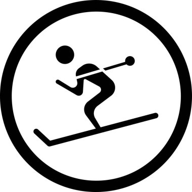 kayak kayak vektörü simgesi