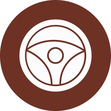 car wheel web simgesi, vektör illüstrasyonu