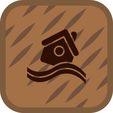 Bir kahve simgesinin vektör çizimi